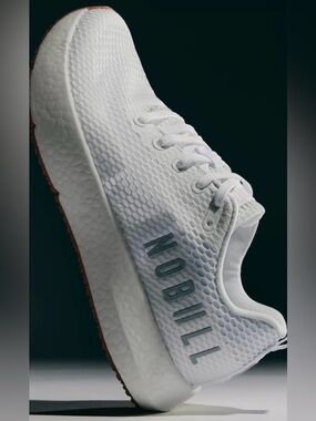 NOBULL White Mesh Low-Top Trainer